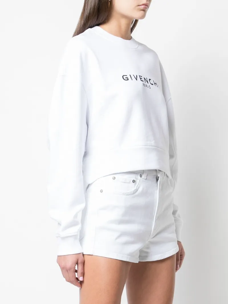 givenchy crop sweatshirt