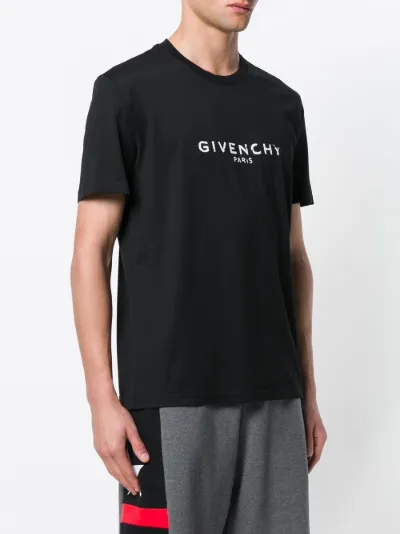 givenchy logo patch t shirt