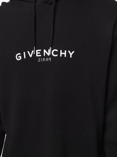 logo print cotton hoodie Givenchy Eraldo