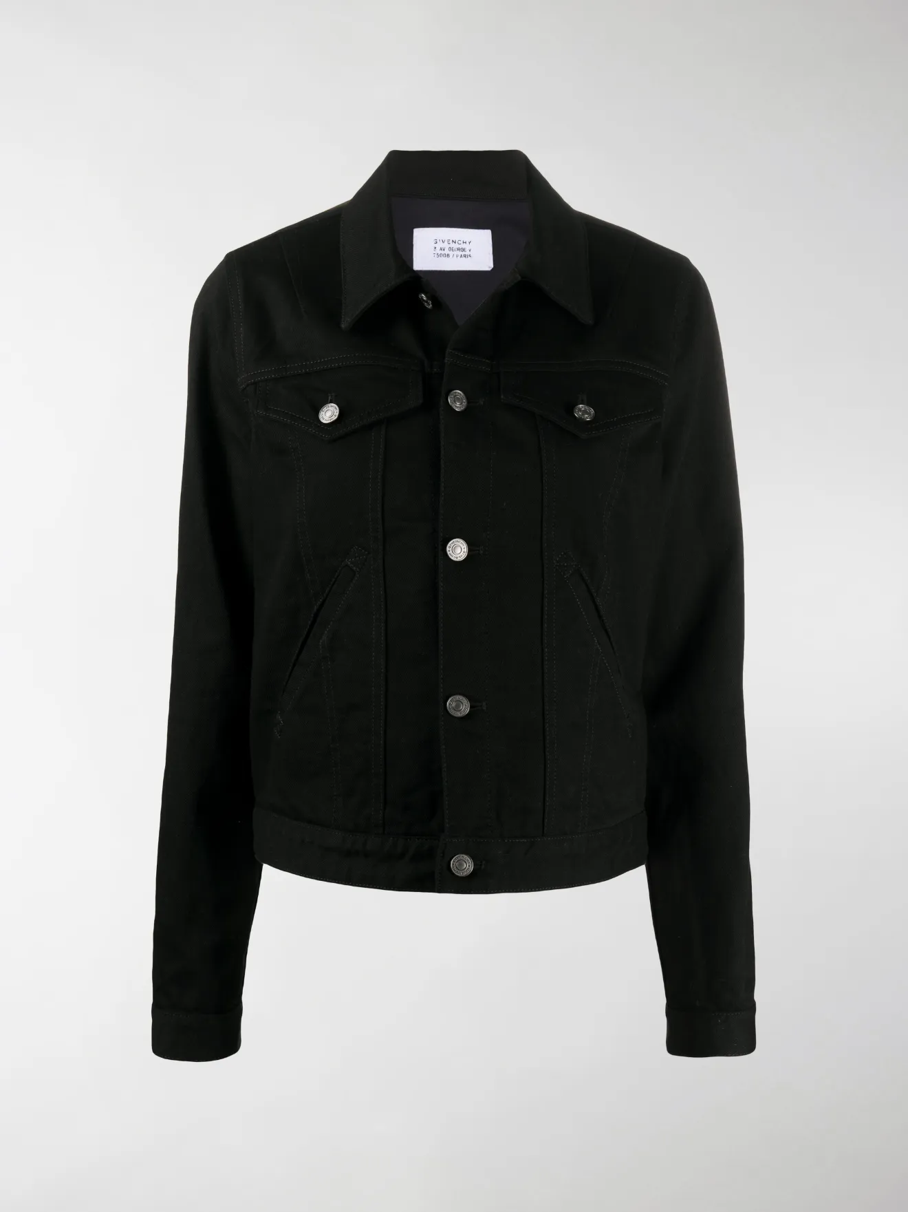 givenchy black denim jacket
