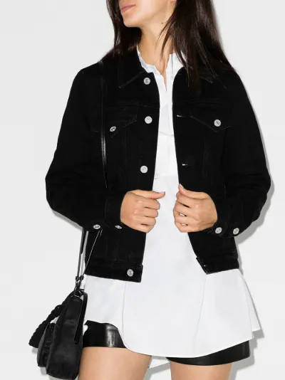 givenchy black denim jacket