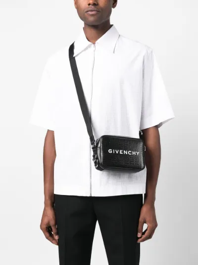 Givenchy embossed logo crossbody bag sale