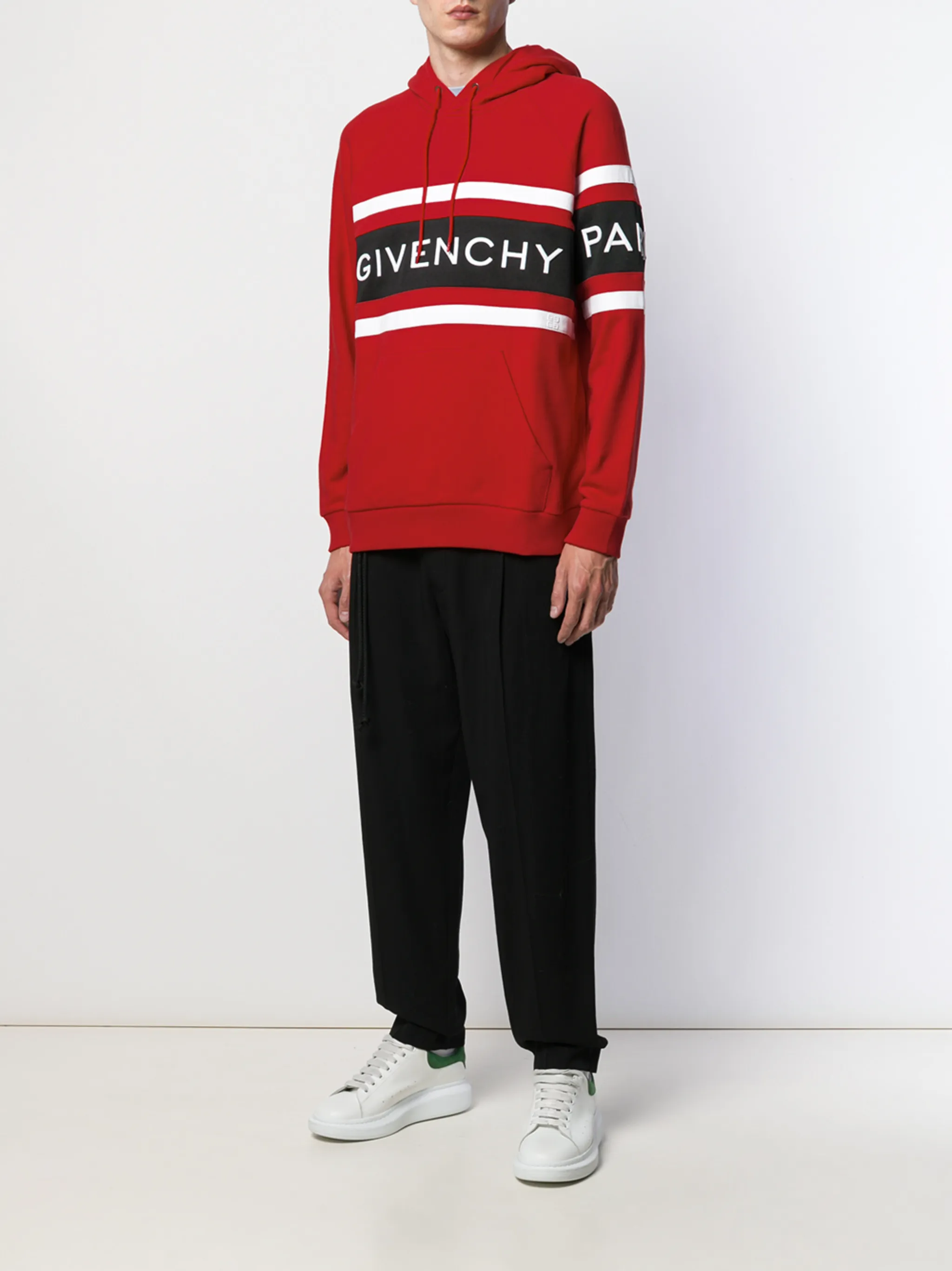 Givenchy striped hoodie on sale