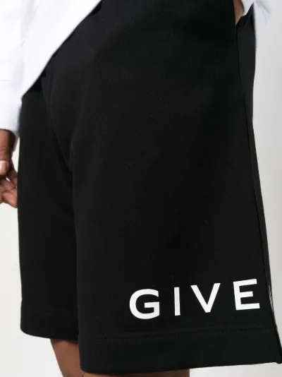 Givenchy logo shorts hotsell