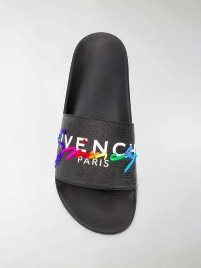 givenchy rainbow slides