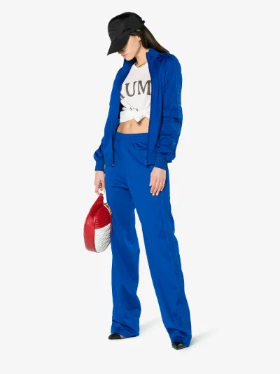 givenchy logo stripe track pants