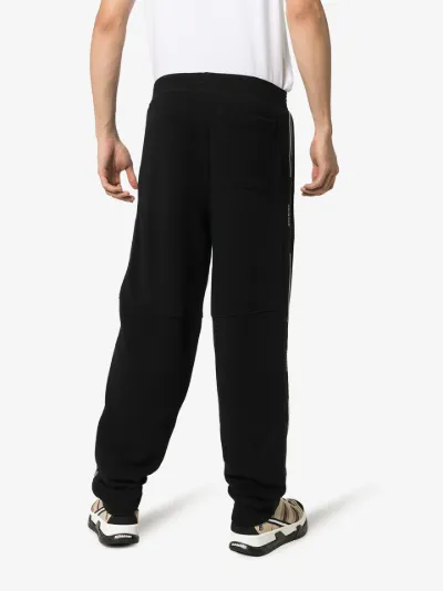 givenchy logo stripe track pants