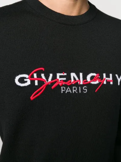 Givenchy Maglione con ricamo nero | MODES