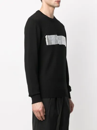 givenchy logo jumper