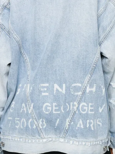 givenchy paris denim jacket