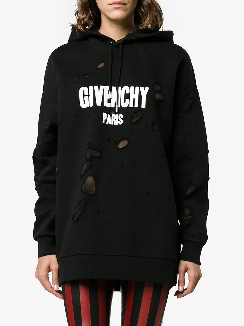 Givenchy Paris худи. Givenchy Distressed Hoodie. Худи Баленсиага рваная. Givenchy ЗИП худи.