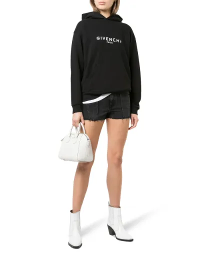 Givenchy oversized faded logo print hoodie Eraldo HR