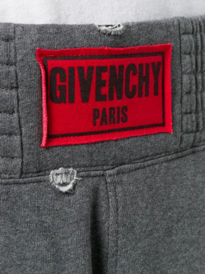 Givenchy Pantaloni corti con applicazioni grigio | MODES