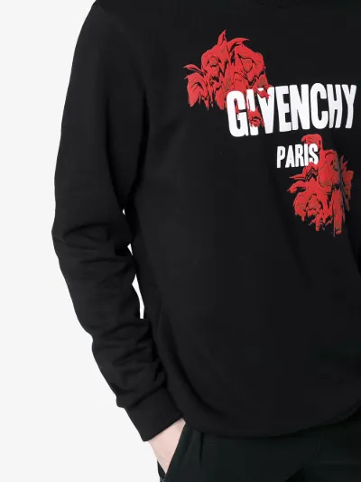 givenchy rose sweatshirt