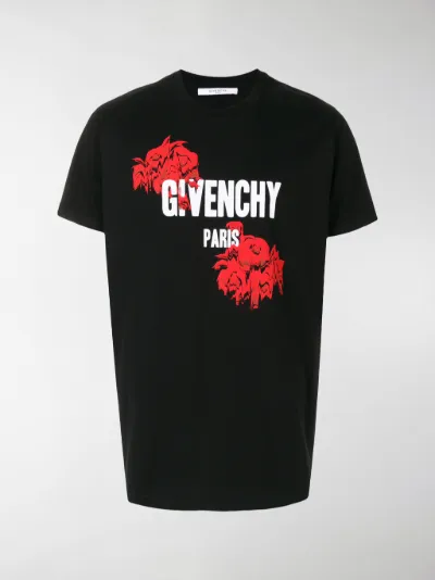 givenchy rose tee