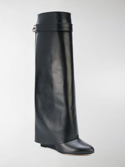Givenchy Shark Lock knee-high boots 