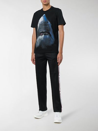 givenchy shark print t shirt