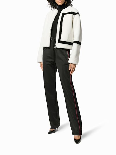 Givenchy side stripe logo track pants Eraldo US