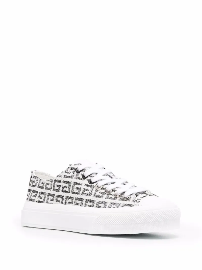 givenchy city jacquard sneakers