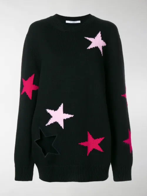 Givenchy - stars embroidered sweater