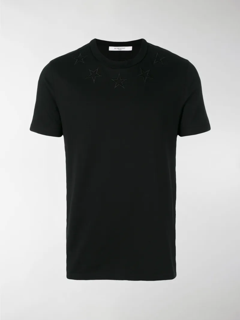 givenchy black star t shirt