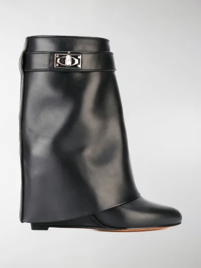 Givenchy Stivali Shark Lock nero | MODES