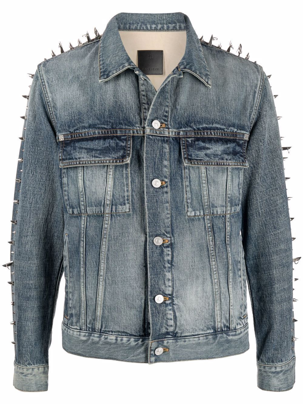 Balmain Studded Denim Jacket Cheap Sale | website.jkuat.ac.ke