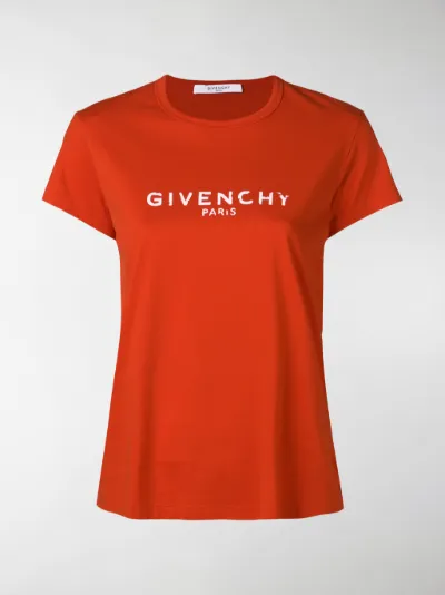 Givenchy T-shirt con logo rosso | MODES