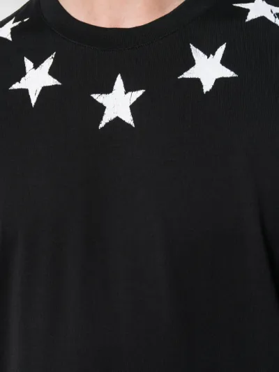 Givenchy T-shirt con stelle nero | MODES