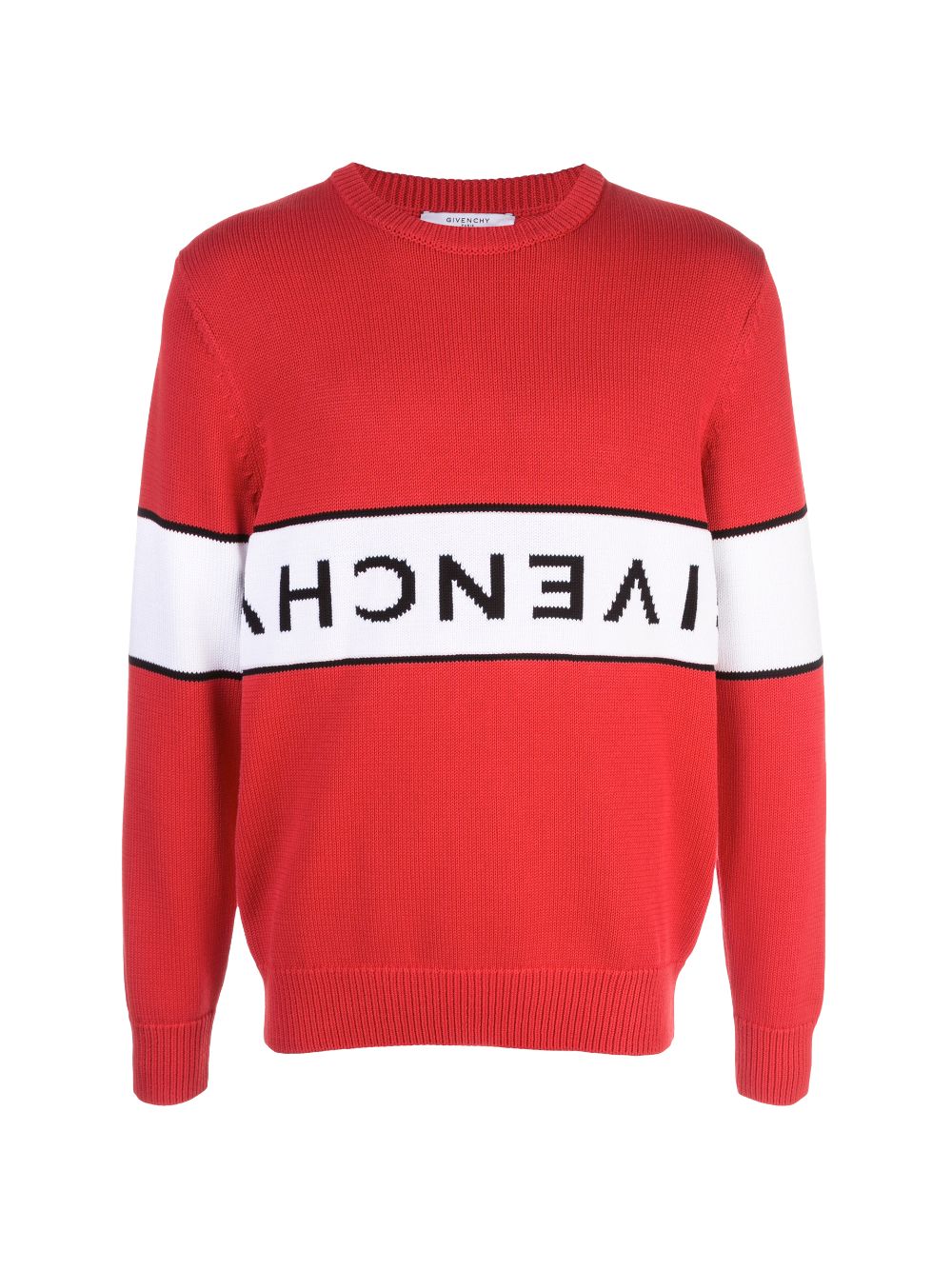 givenchy logo intarsia jumper