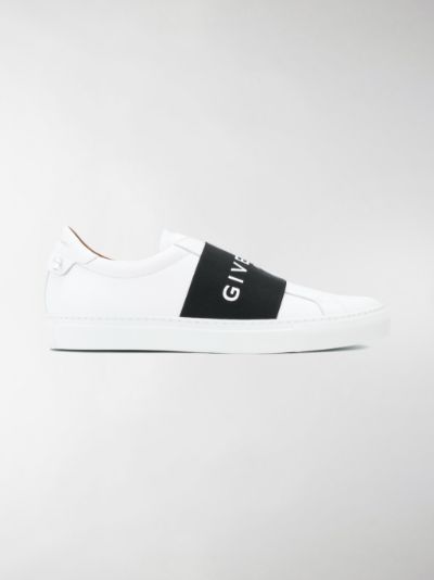 givenchy urban street logo strap sneakers