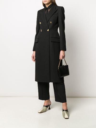 Givenchy double hot sale breasted coat