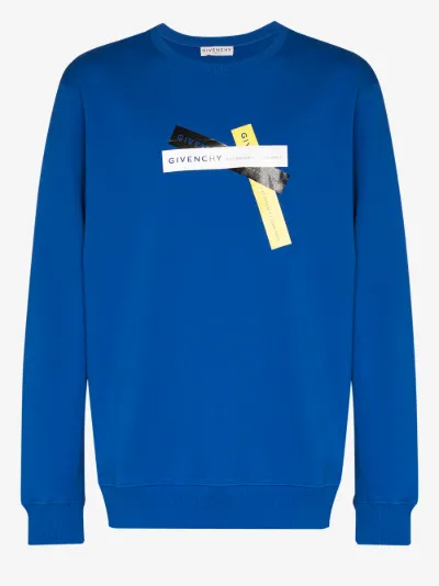 givenchy blue sweatshirt