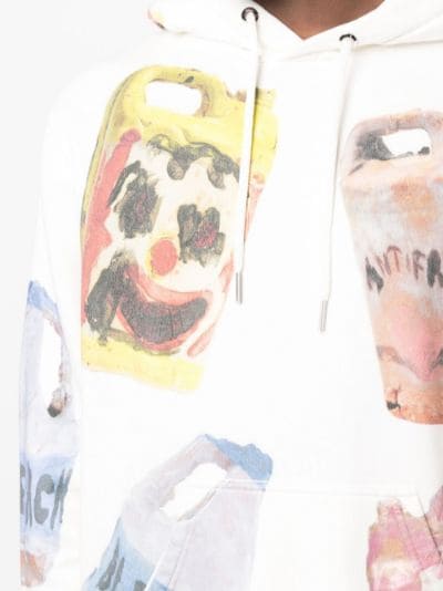 X Josh Smith printed layered cotton top by GIVENCHY