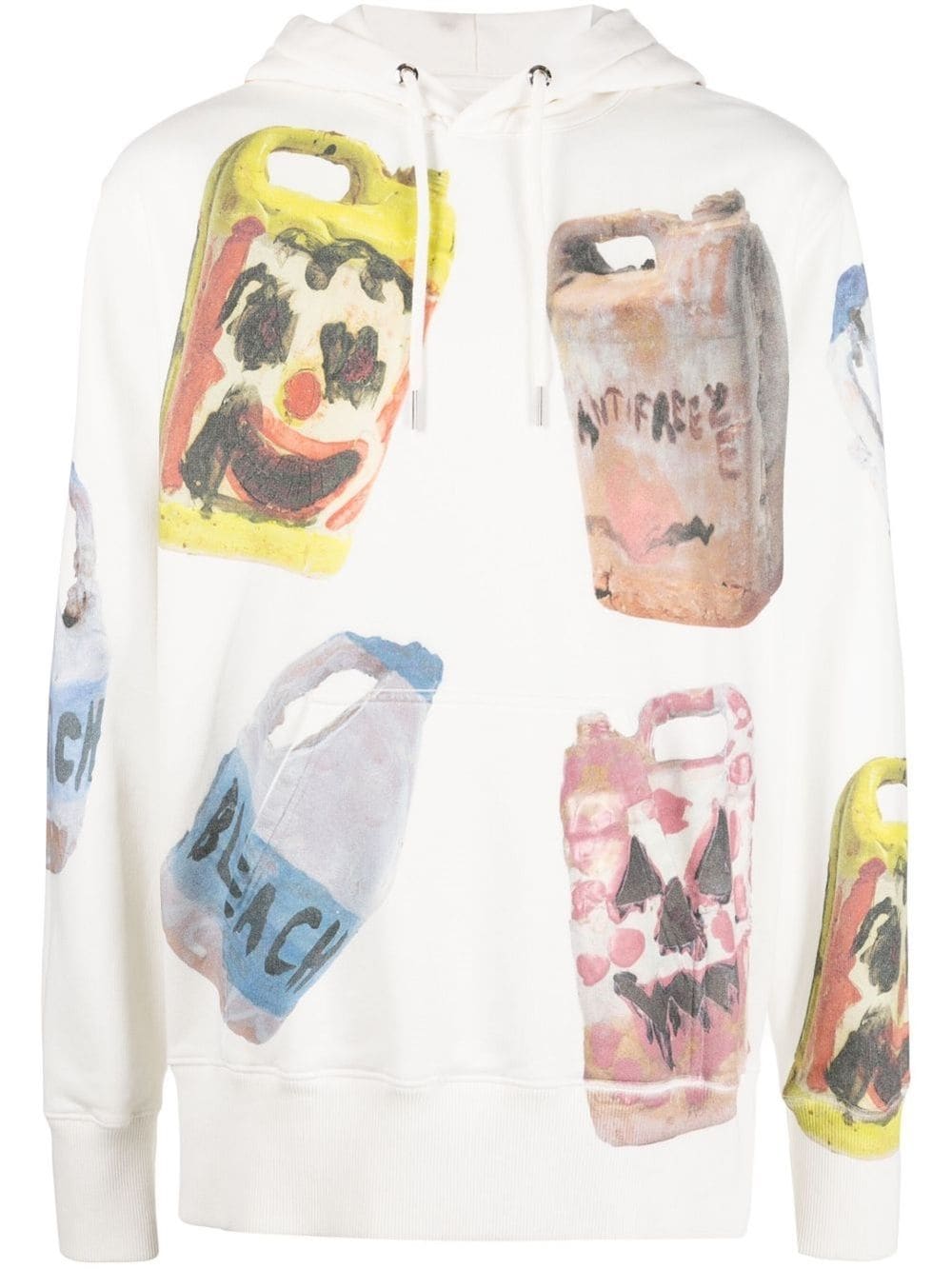 X Josh Smith printed layered cotton top by GIVENCHY