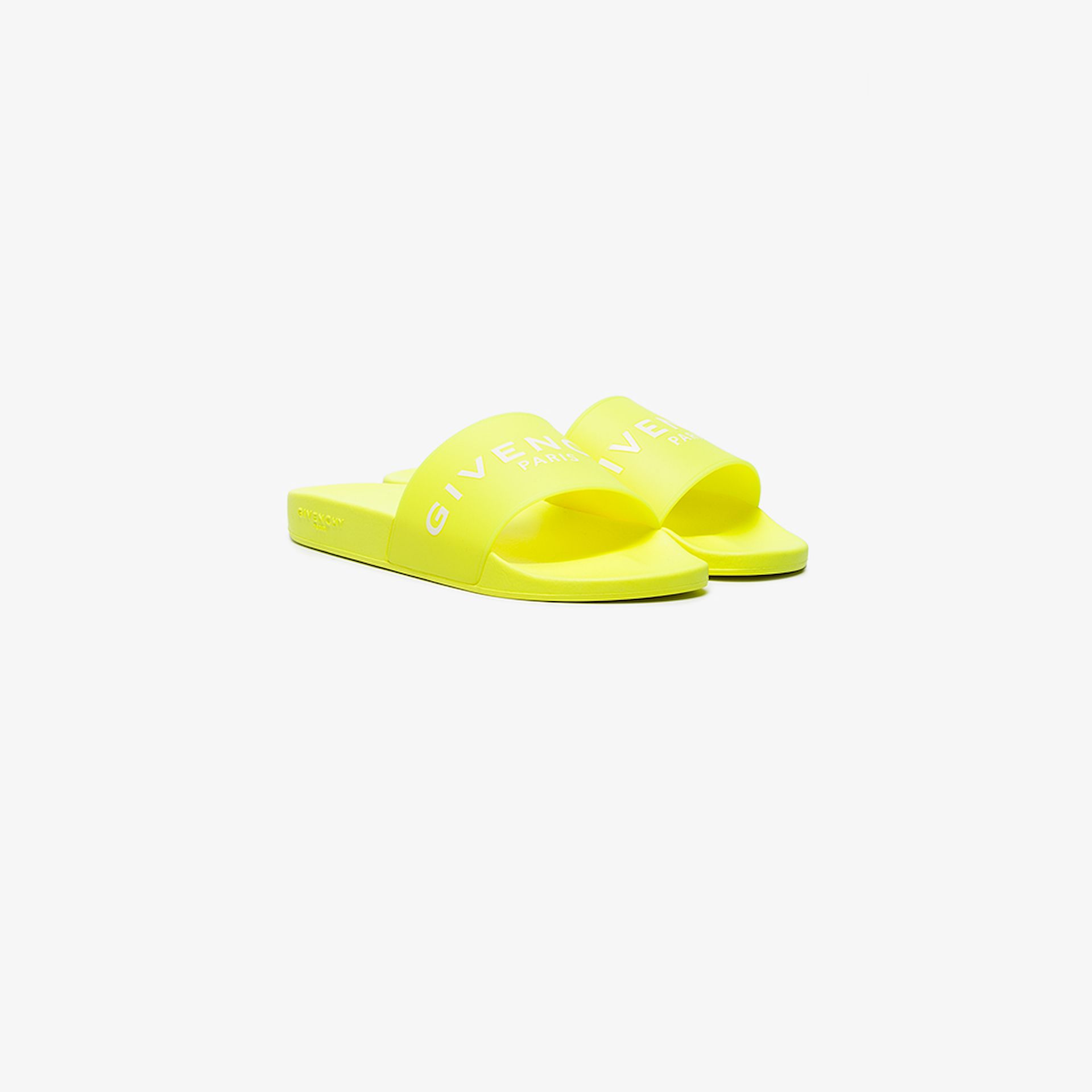 yellow givenchy slides