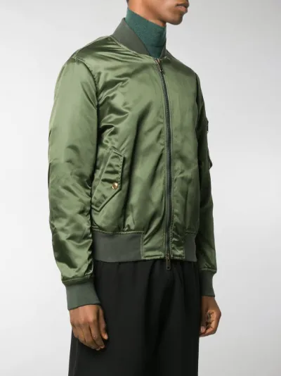 zip front bomber jacket
