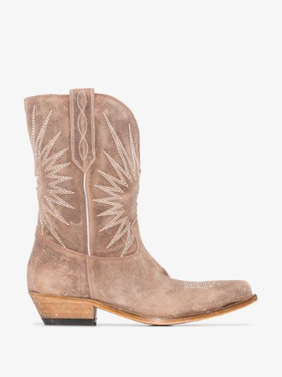 golden goose cowgirl boots