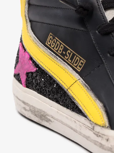 black golden goose shoes