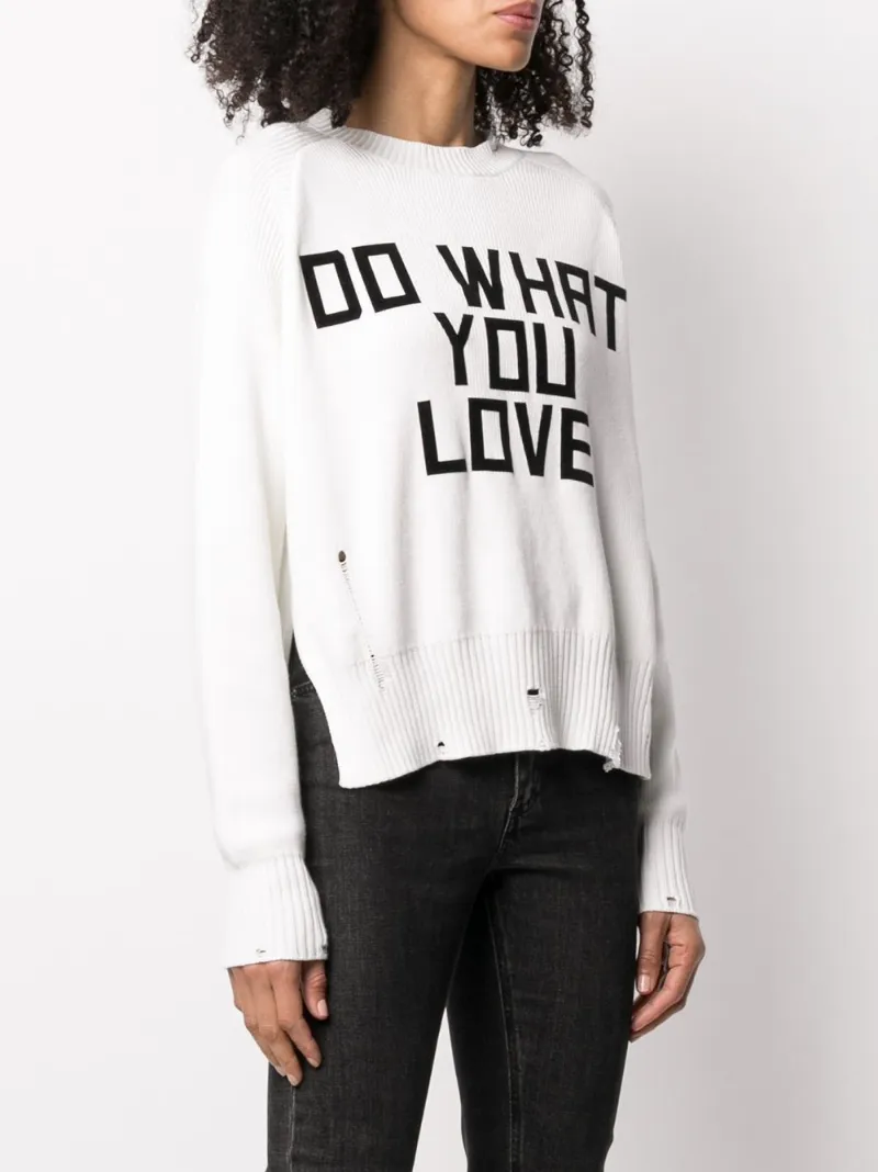 white love jumper
