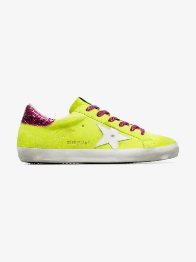 yellow golden goose sneakers