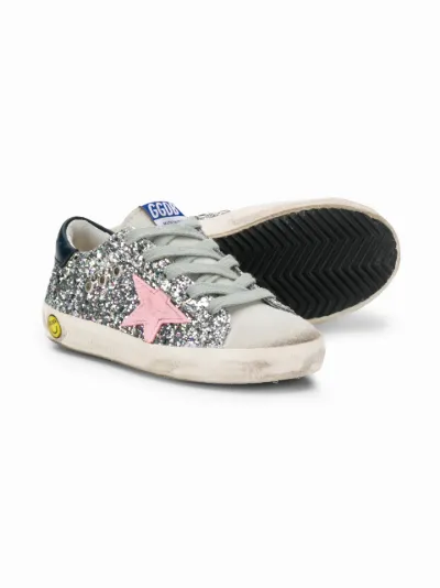 golden goose kids glitter