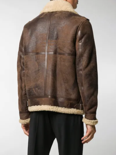 golden goose leather jacket