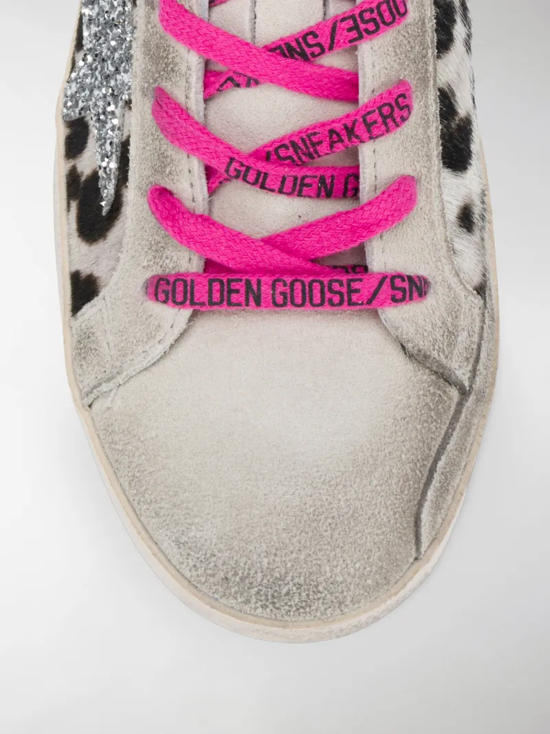 golden goose leopard trainers