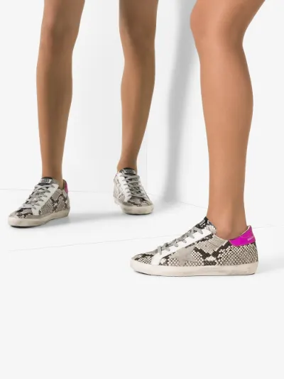 golden goose snake print