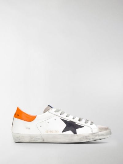 golden goose superstar contrast sneakers