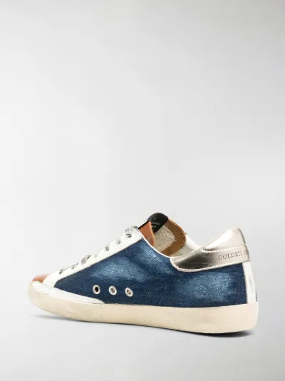 golden goose superstar denim