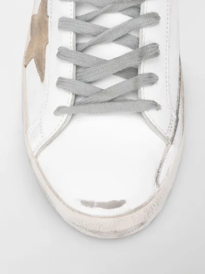 all white golden goose superstar