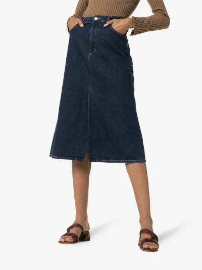 goldsign denim skirt