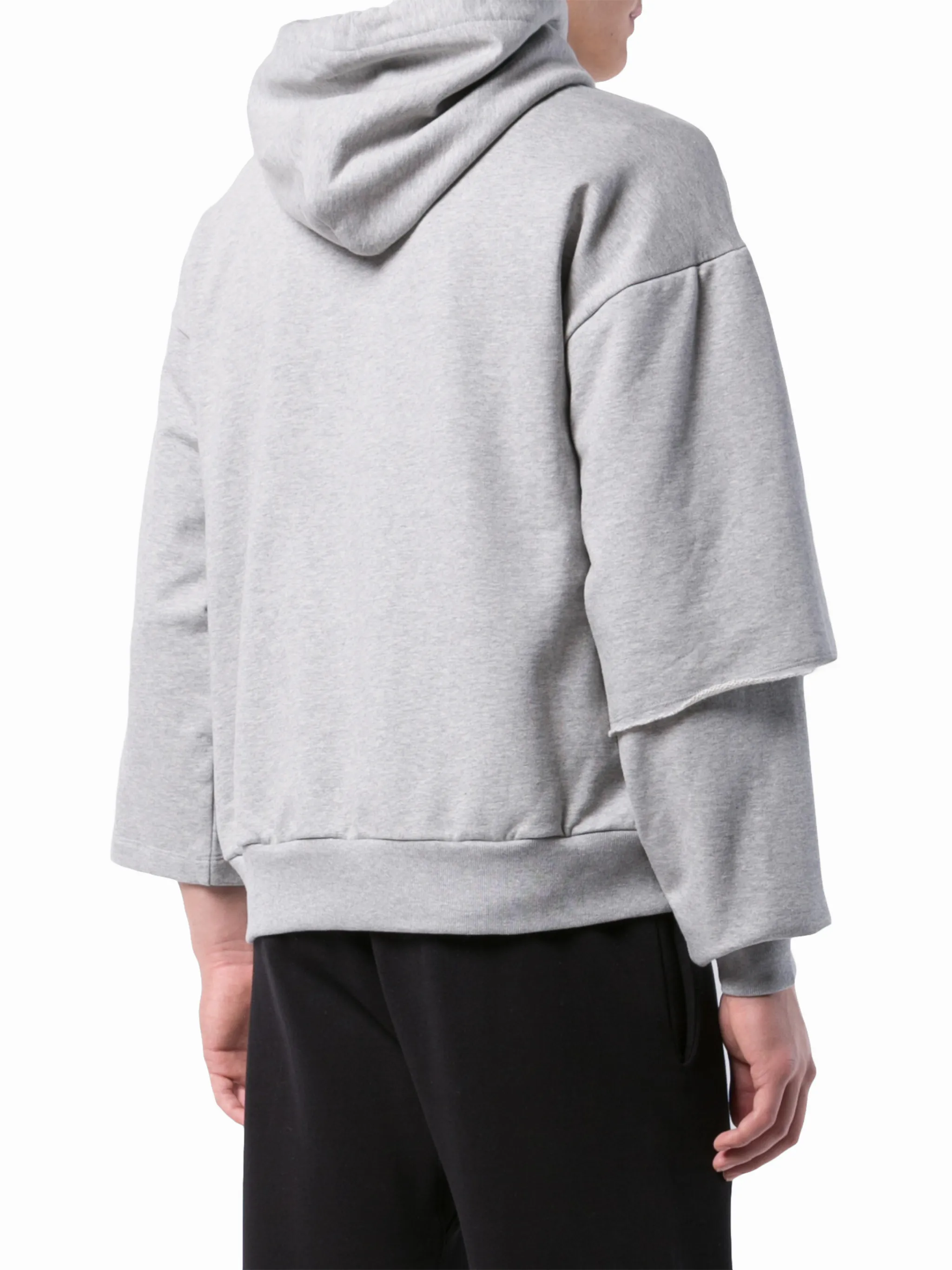 Grey Gosha Flag Sweater GOSHA RUBCHINSKIY COMBO FLAG SWEATSHIRT